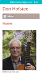 Mobile Screenshot of donhofstee.nl